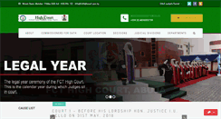 Desktop Screenshot of fcthighcourt.gov.ng